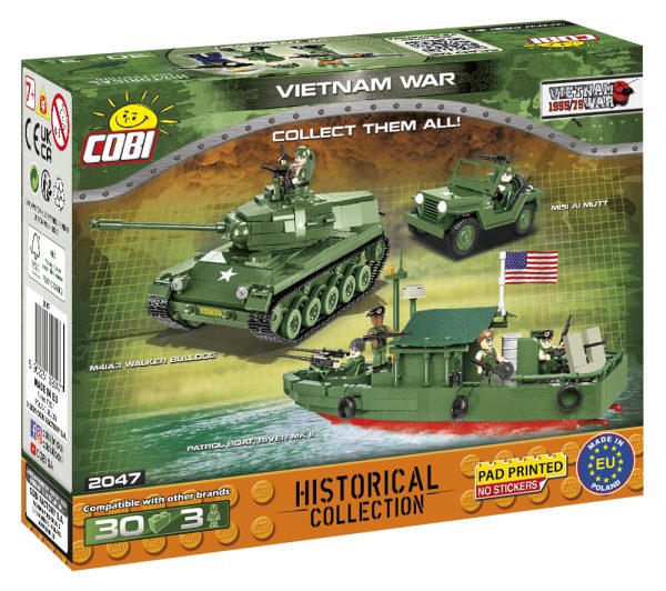 COBI 2047, Vietnam war 3 minifigures