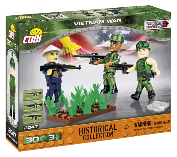 COBI 2047, Vietnam war 3 minifigures