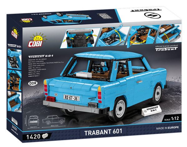 COBI 24331, Trabant 601 (schaal 1:12)