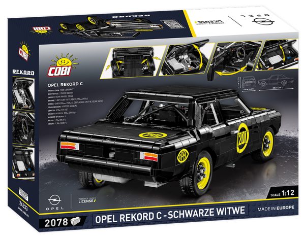 COBI 24333, Opel Rekord C - Schwarze Witwe