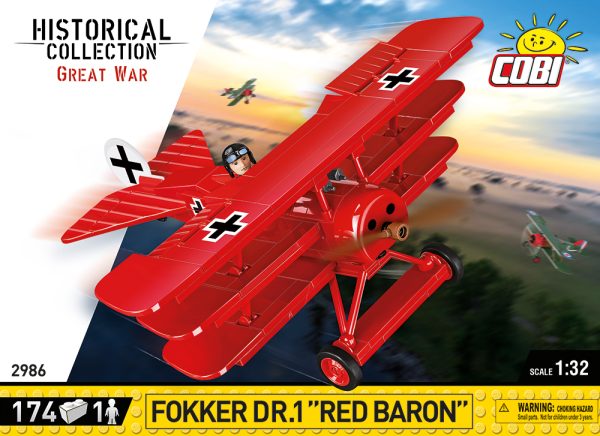 COBI 2986, Fokker DR. 1 "Red Baron"