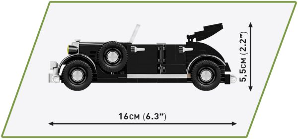 COBI 2261, De Gaulle's 1936 Horch 830 BL