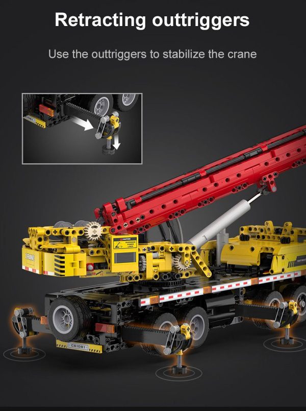 CaDA C61081W, Mobile crane