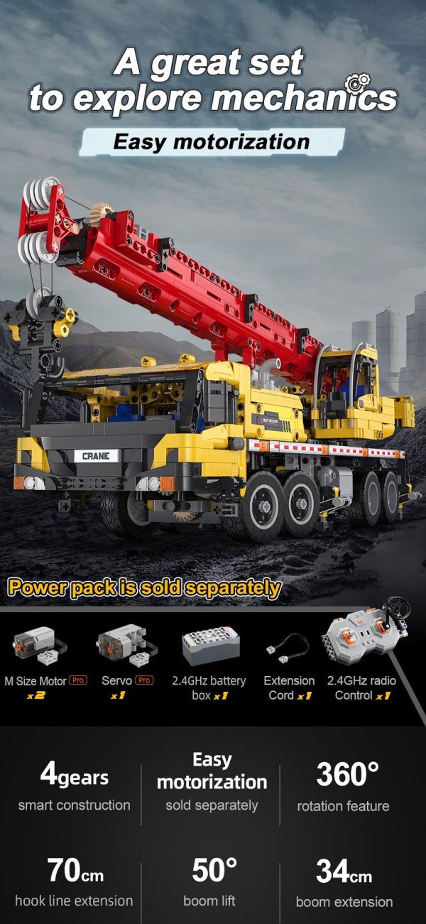 CaDA C61081W, Mobile crane