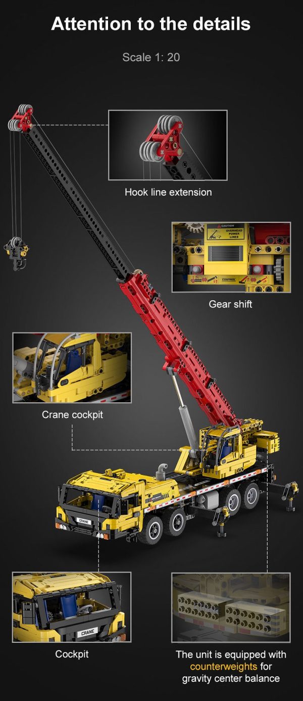 CaDA C61081W, Mobile crane