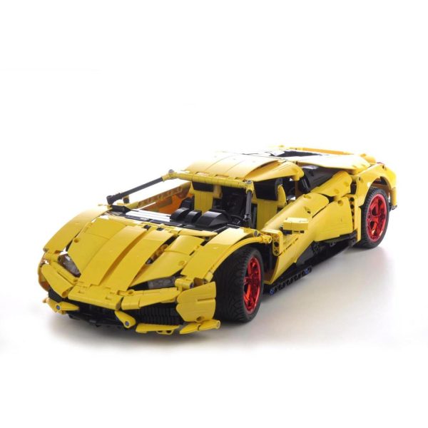 CaDA C18D001, LP610 Supersports car met gele ombouwset (excl. Motoren)