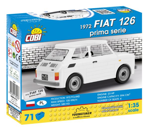 COBI 24523, 1972 FIAT 126