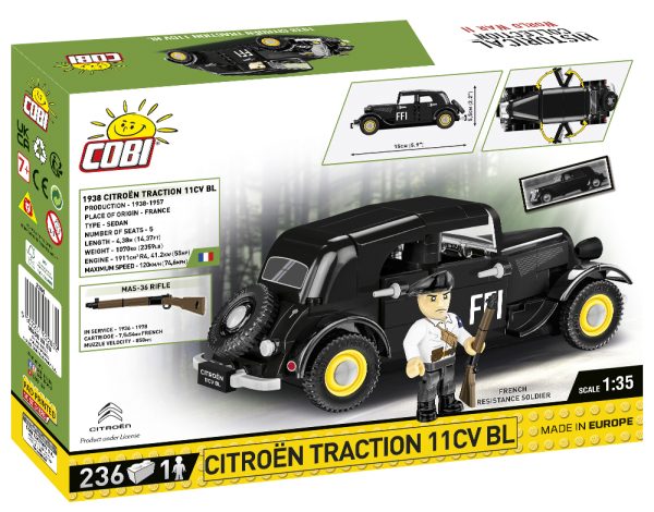 COBI 2266, Citroën Traction 11CV BL