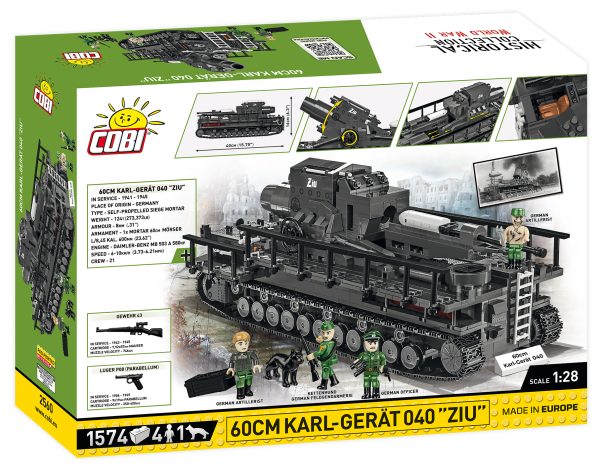 COBI 2560, 60cm Karl Gerät 040 “Ziu”