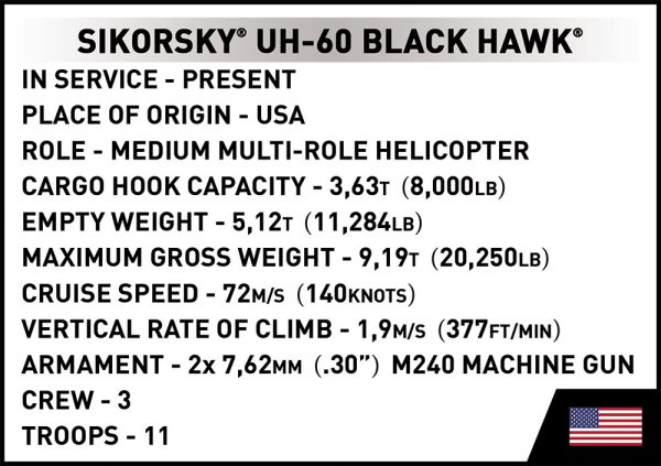 COBI 5817, Sikorsky UH/60 Black Hawk