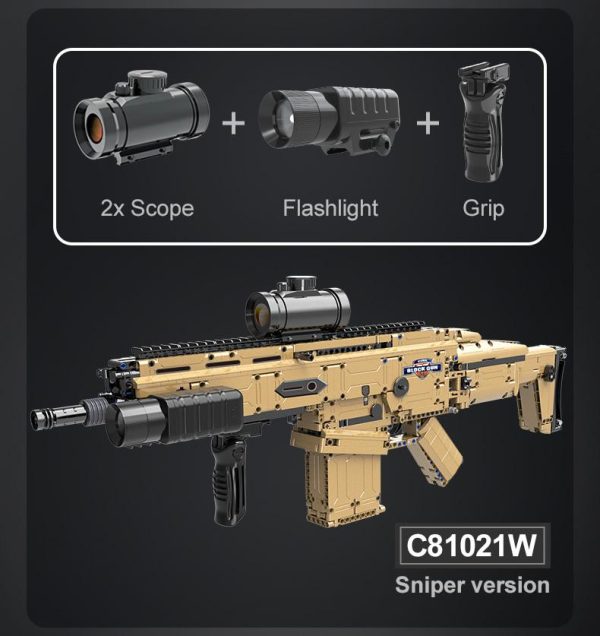 CaDA C81021, Scar 17S Sturmgewehr