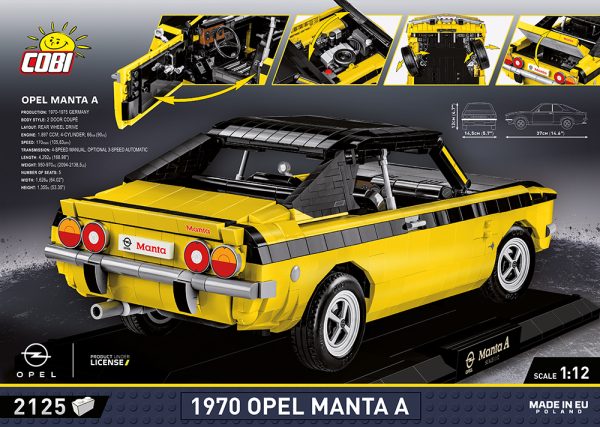 COBI 24338, Opel Manta A (Executive edition)