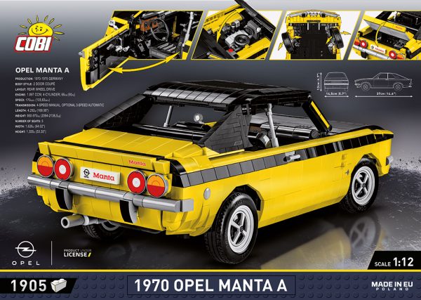 COBI 24339, Opel Manta A