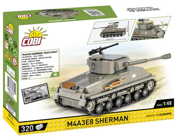 COBI 2711, M4A3E8 Sherman