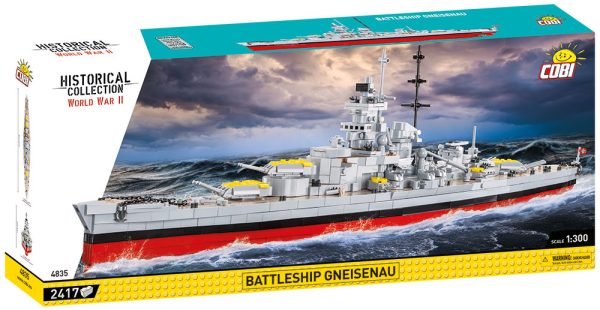 COBI 4835, Battleship Gneisenau