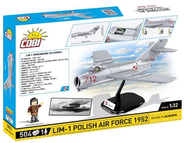 COBI 5822, LIM-1 Polish Air Force 1952