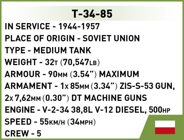 COBI 2716, T34-85