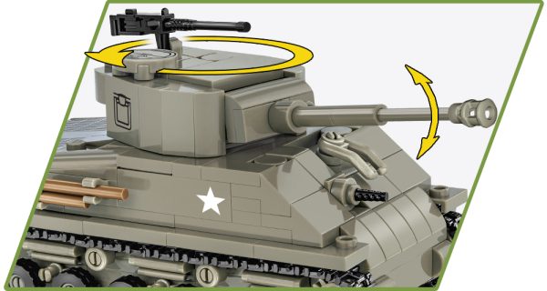 COBI 2711, M4A3E8 Sherman