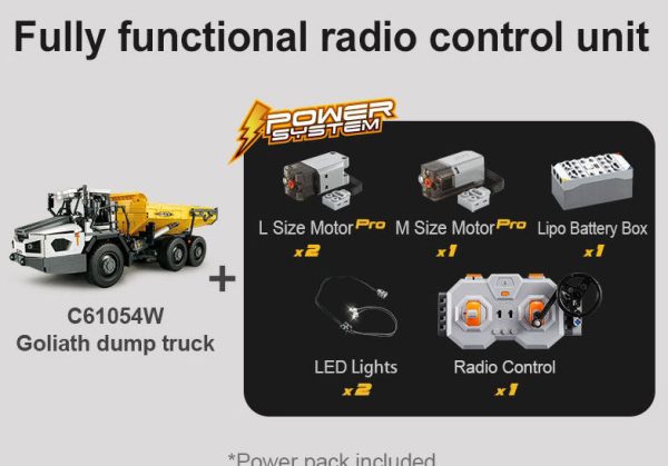 CaDA C61054W – Articulated Dump Truck