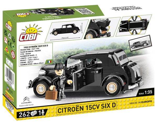 COBI 2267, 1938 Citroën 15cv Six D.