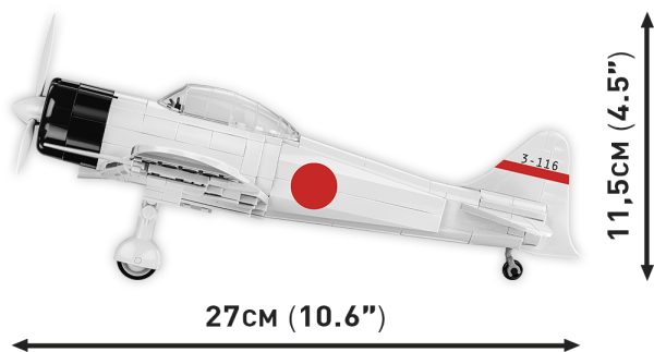 COBI 5729, Mitsubishi a6m2 "Zero-sen"