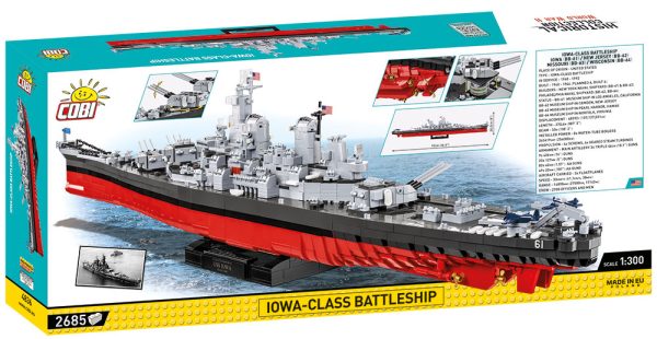 COBI 4836, IOWA-Class Battleship - Executive Edition