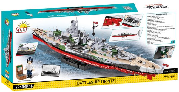 COBI 4838, Battleship Tirpitz Ld. E. - Executive Edition