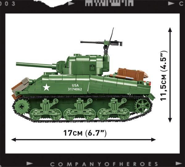 COBI 3044, Sherman M4A1