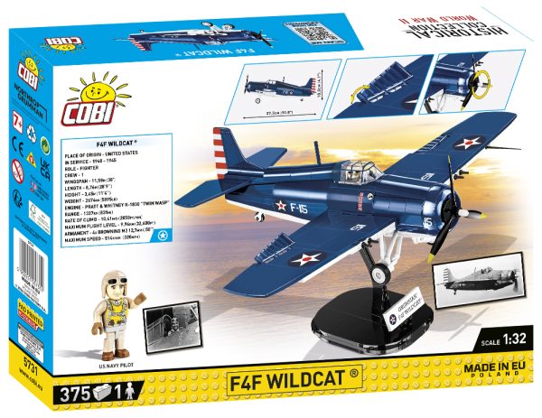 COBI 5731, F4F Wildcat Northrop Grumman 382K