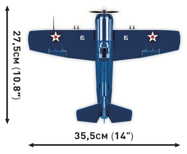 COBI 5731, F4F Wildcat Northrop Grumman 382K