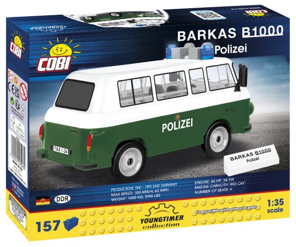 COBI 24596, Barkas B1000, Politiewagen