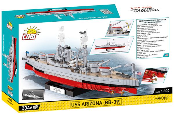 COBI 4843, USS Arizona (BB-39)