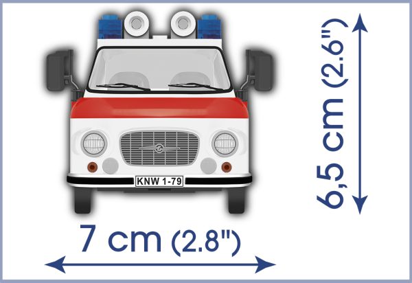 COBI 24595, Barkas B1000, Ambulance