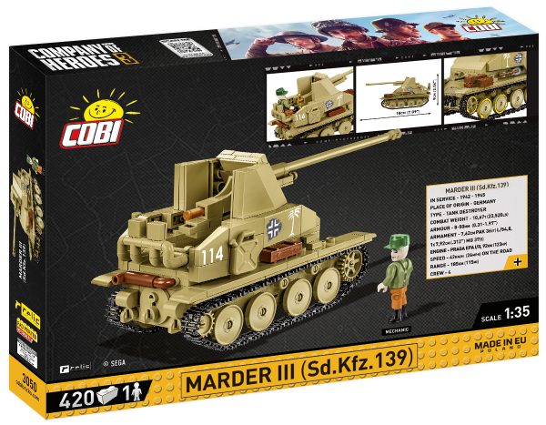 COBI 3050 Marder III (Sd Kfz 139)