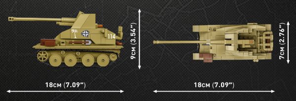 COBI 3050 Marder III (Sd Kfz 139)