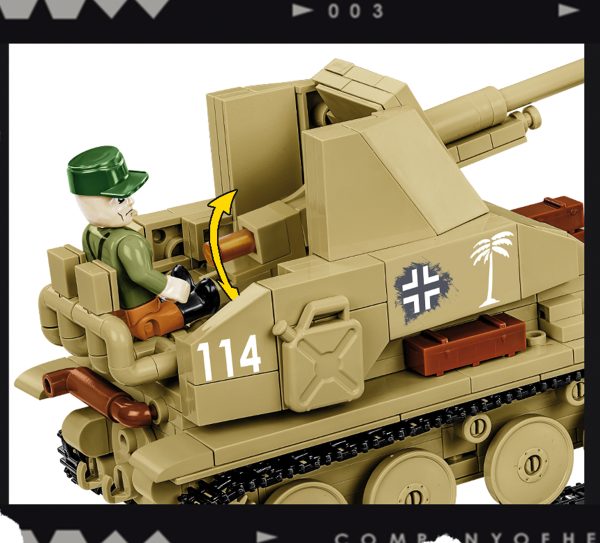 COBI 3050 Marder III (Sd Kfz 139)