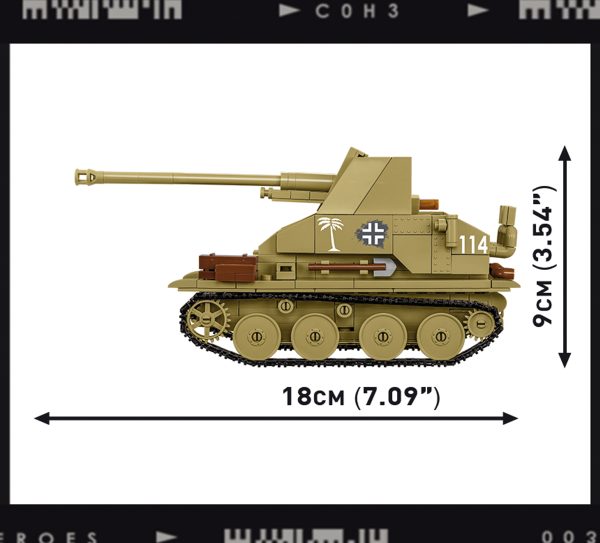 COBI 3050 Marder III (Sd Kfz 139)