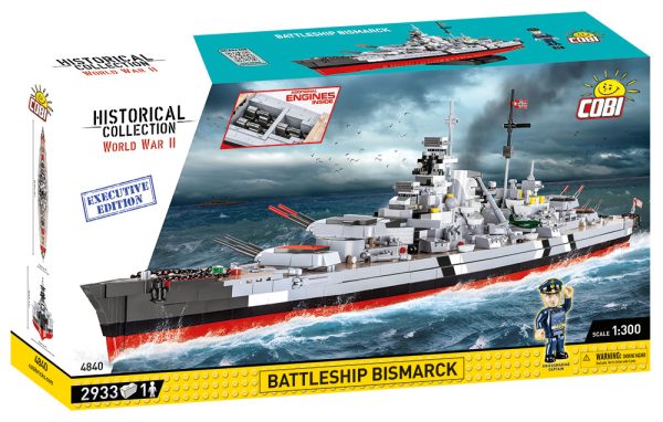 COBI 4840 Battleship Bismarck EX.ED.