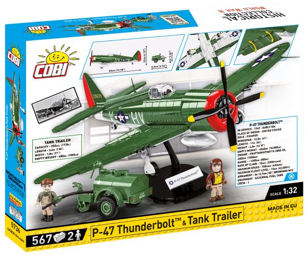 COBI 5736 P-47 Thunderbolt EX. ED.