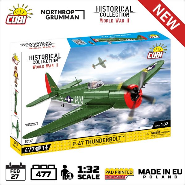 COBI 5737 P-47 Thunderbolt