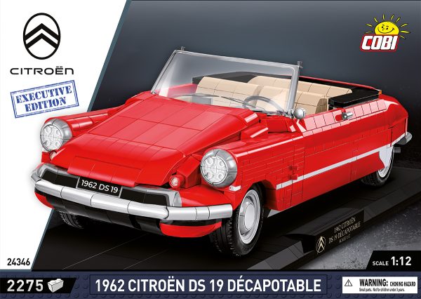 COBI 24346 1962 Citroën DS 19 Convertible Executive Edition