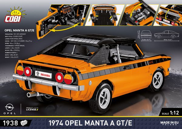 COBI 24349 1974 Opel Manta GT/E