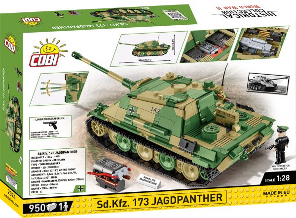 COBI 2574 Jagdpanther (Sd. Kfz 173)