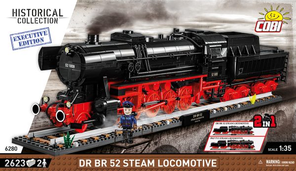 COBI 6280 DRB Class 52 Steam Locomotive Executive Edition