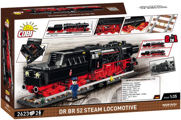 COBI 6280 DRB Class 52 Steam Locomotive Executive Edition