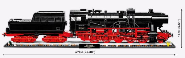 COBI 6280 DRB Class 52 Steam Locomotive Executive Edition