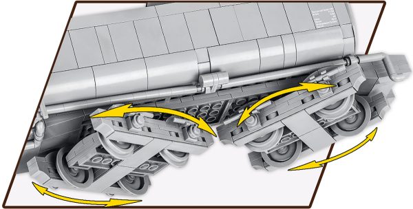 COBI 6281 Kriegslokomotive Baureihe 52