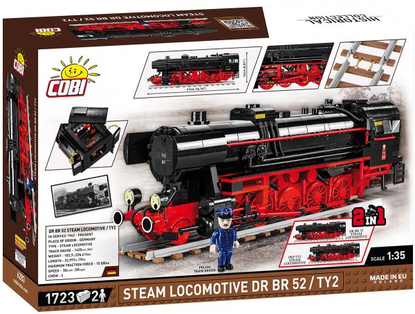 COBI 6283 Steam Locomotive DRB Class