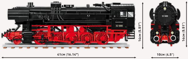 COBI 6283 Steam Locomotive DRB Class