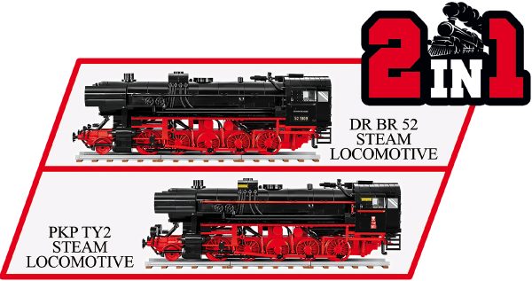 COBI 6283 Steam Locomotive DRB Class